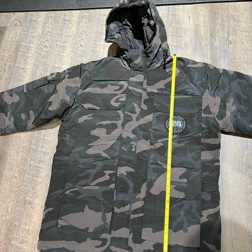 Men’s Size XL Canada Goose Expedition Parka Camo Black Label - Picture 9 of 11